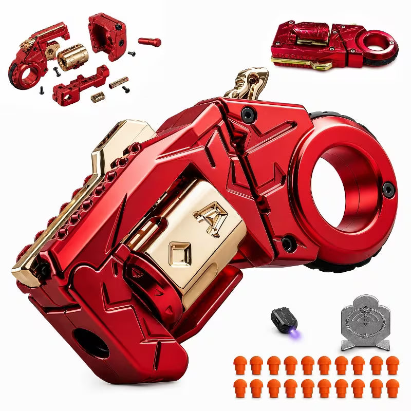 EDC Metal Fidget Toy – Transformable Stress Relief Spinner